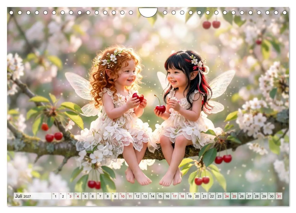 Bild: 9783569722637 | Im Zaubergarten der Feenkinder (Wandkalender 2027 DIN A4 quer),...
