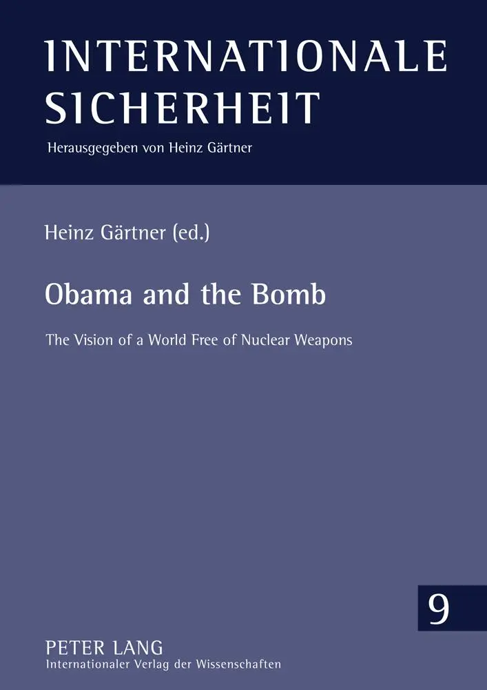 Cover: 9783631612637 | Obama and the Bomb | The Vision of a World Free of Nuclear Weapons