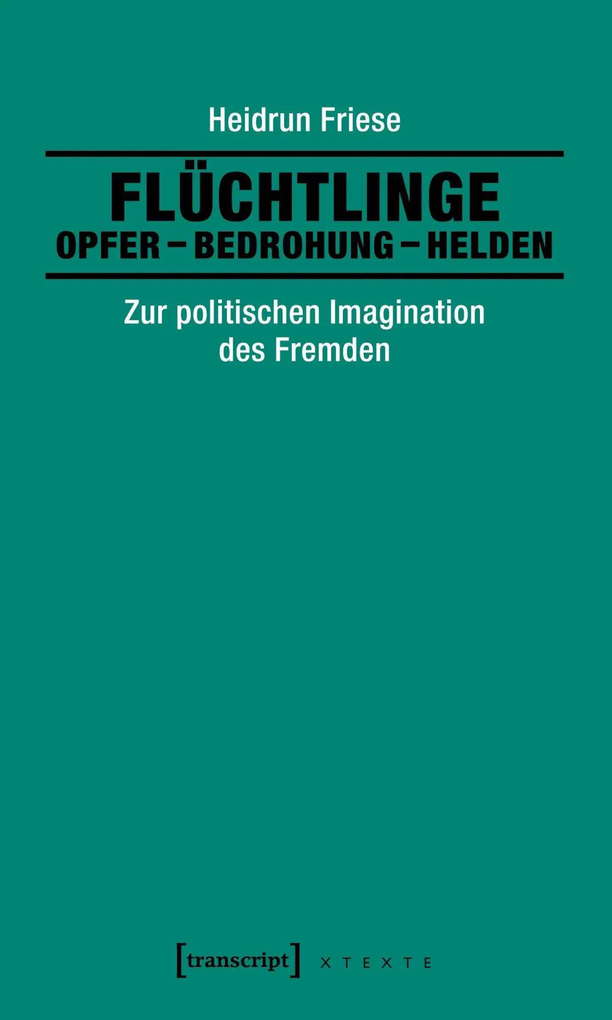 Cover: 9783837632637 | Flüchtlinge: Opfer - Bedrohung - Helden | Heidrun Friese | Taschenbuch