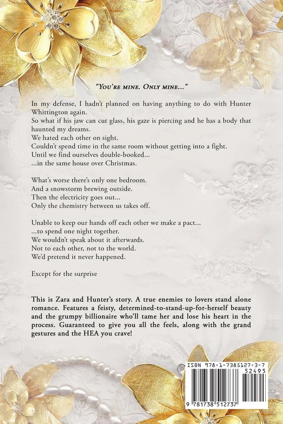 Rückseite: 9781738512737 | The Christmas One Night Stand | : Enemies to Lovers Holiday Romance