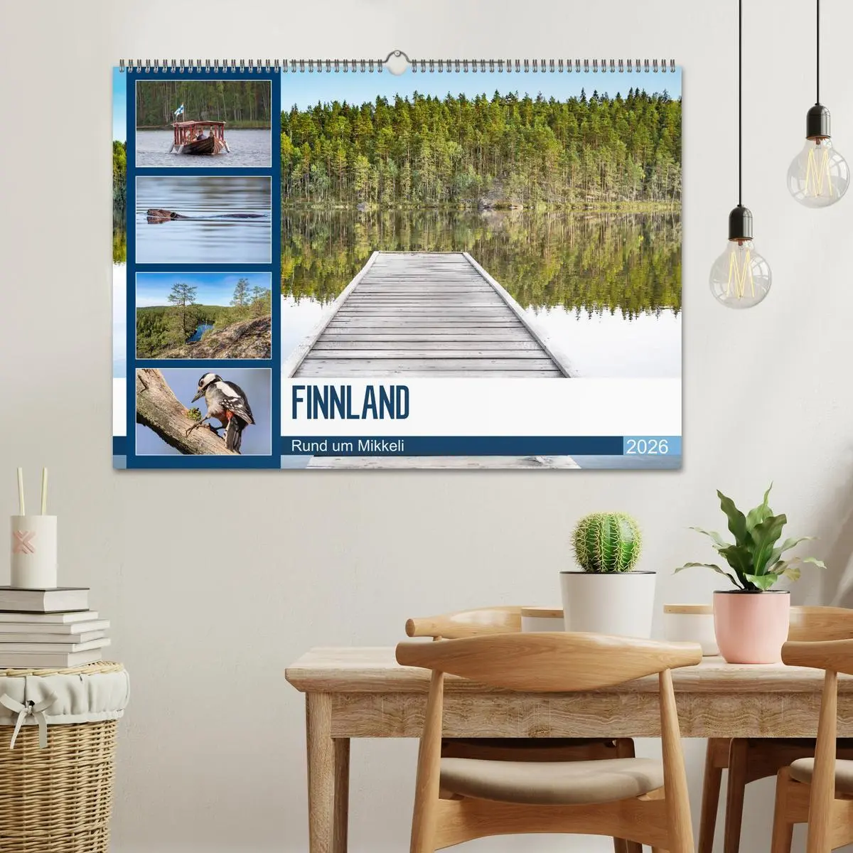 Bild: 9783457772737 | Finnland, Rund um Mikkeli (Wandkalender 2026 DIN A2 quer), CALVENDO...