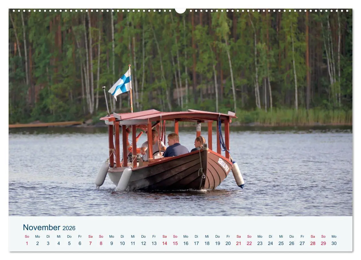 Bild: 9783457772737 | Finnland, Rund um Mikkeli (Wandkalender 2026 DIN A2 quer), CALVENDO...