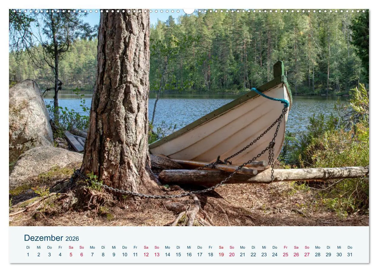 Bild: 9783457772737 | Finnland, Rund um Mikkeli (Wandkalender 2026 DIN A2 quer), CALVENDO...