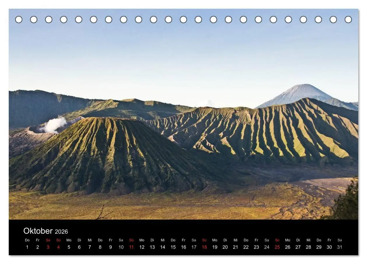 Bild: 9783516172737 | Indonesien (Tischkalender 2026 DIN A5 quer), CALVENDO Monatskalender