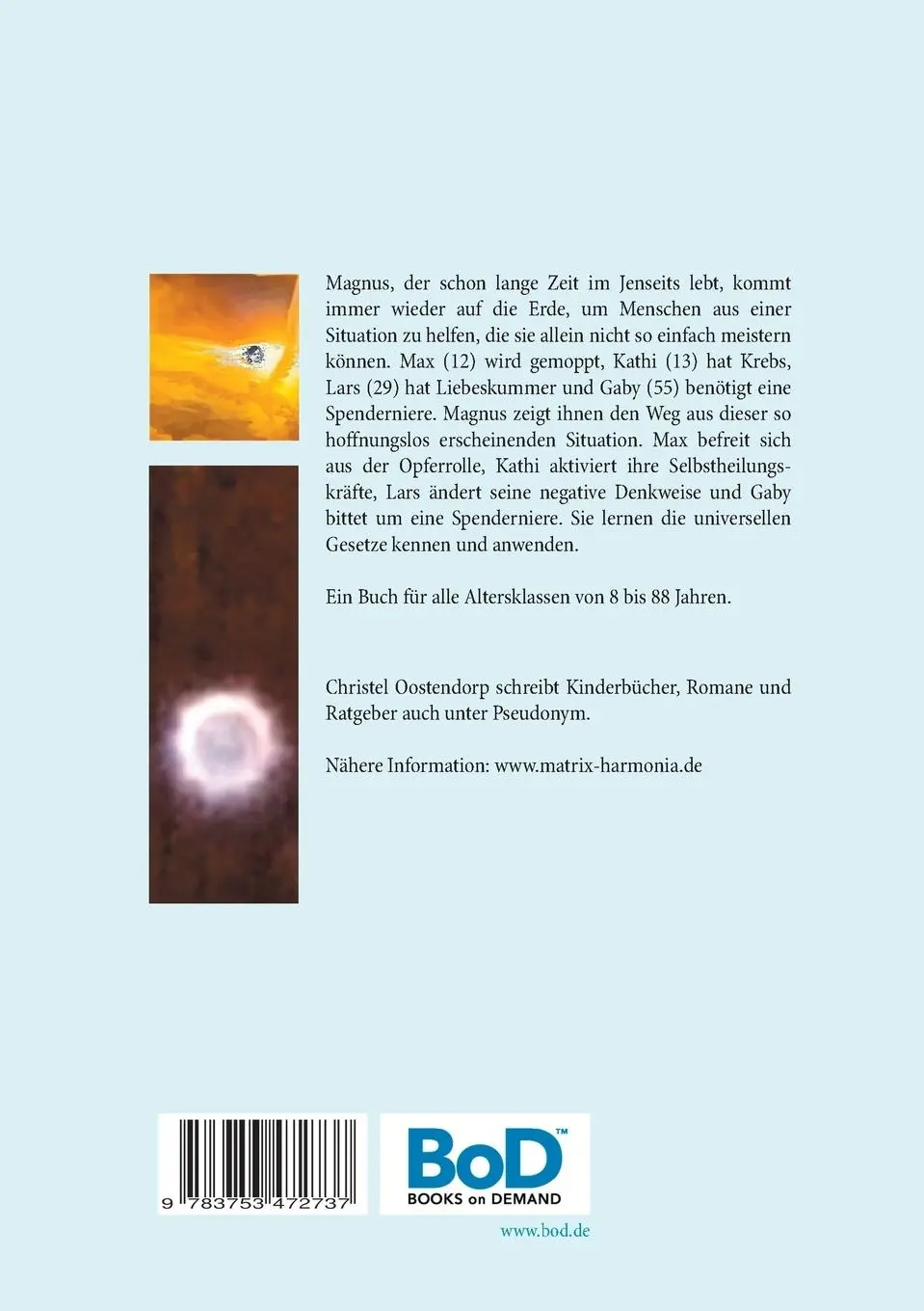 Rückseite: 9783753472737 | Magnus, der Helfer aus dem Jenseits | Christel Oostendorp | Buch