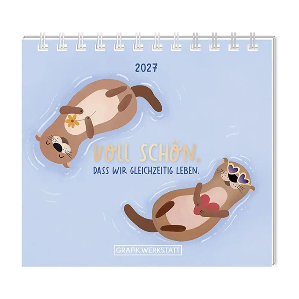 Cover: 9783986362737 | Mini-Kalender 2027 Voll schön | Mini-Kalender | Original | Kalender