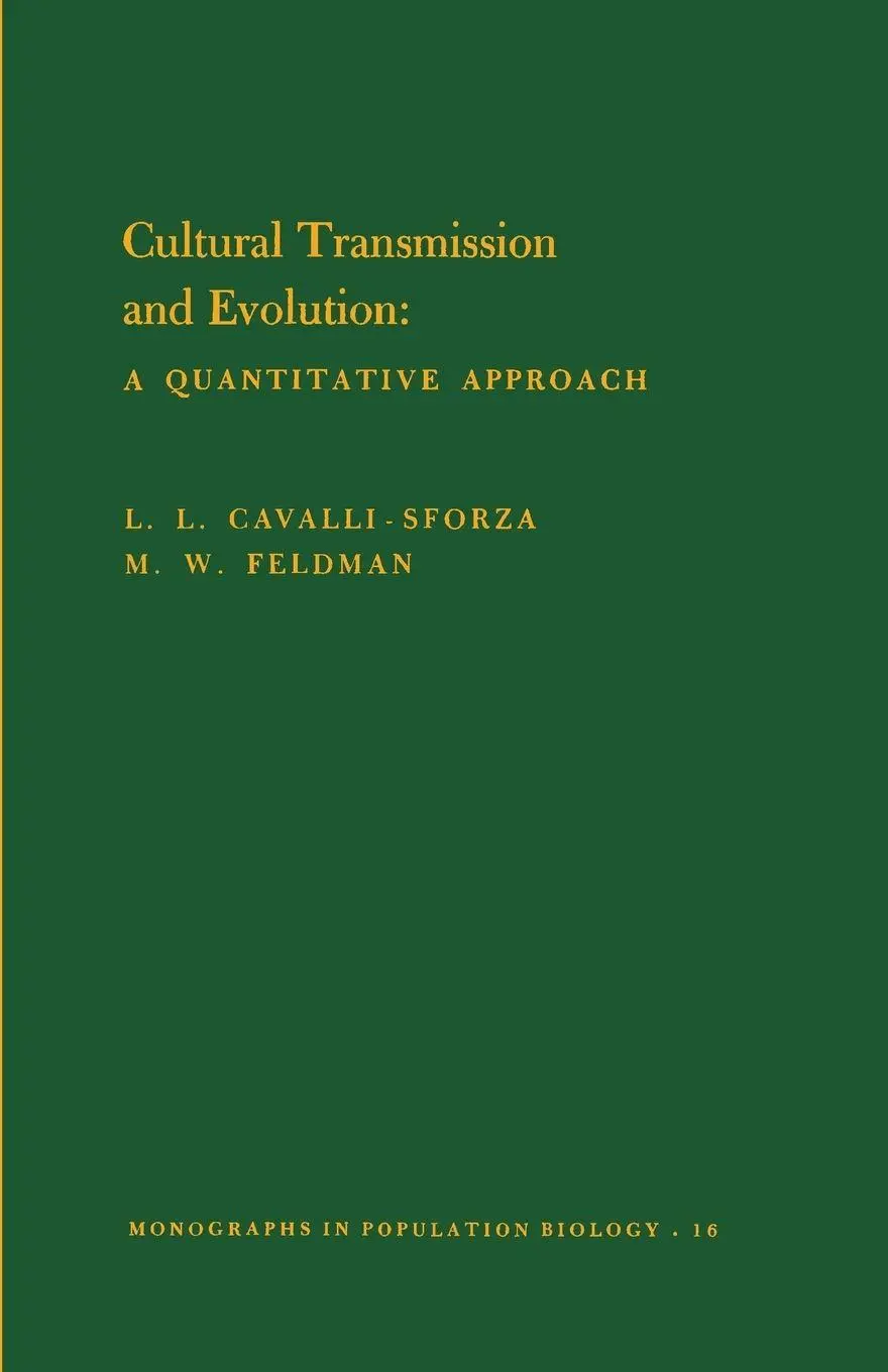 Cover: 9780691082837 | Cultural Transmission and Evolution | Cavalli-Sforza (u. a.) | Buch