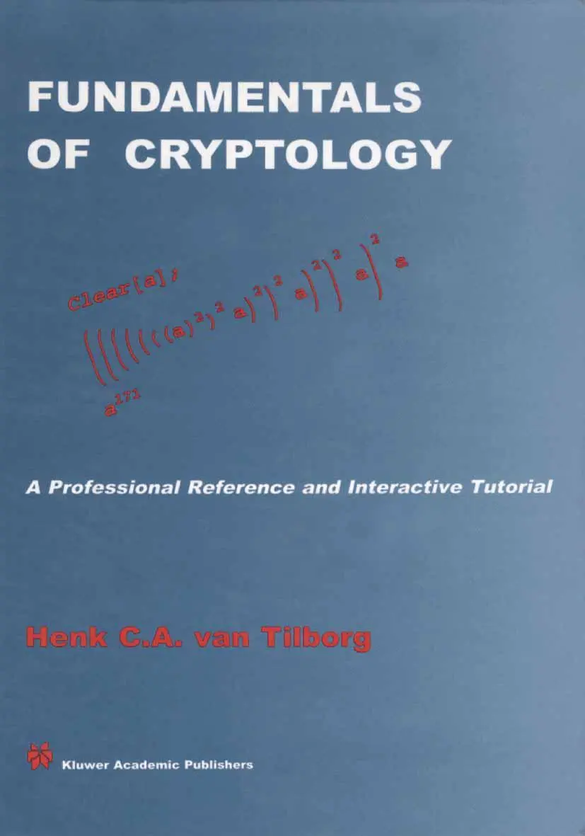 Cover: 9781475782837 | Fundamentals of Cryptology | Henk C. A. van Tilborg | Taschenbuch