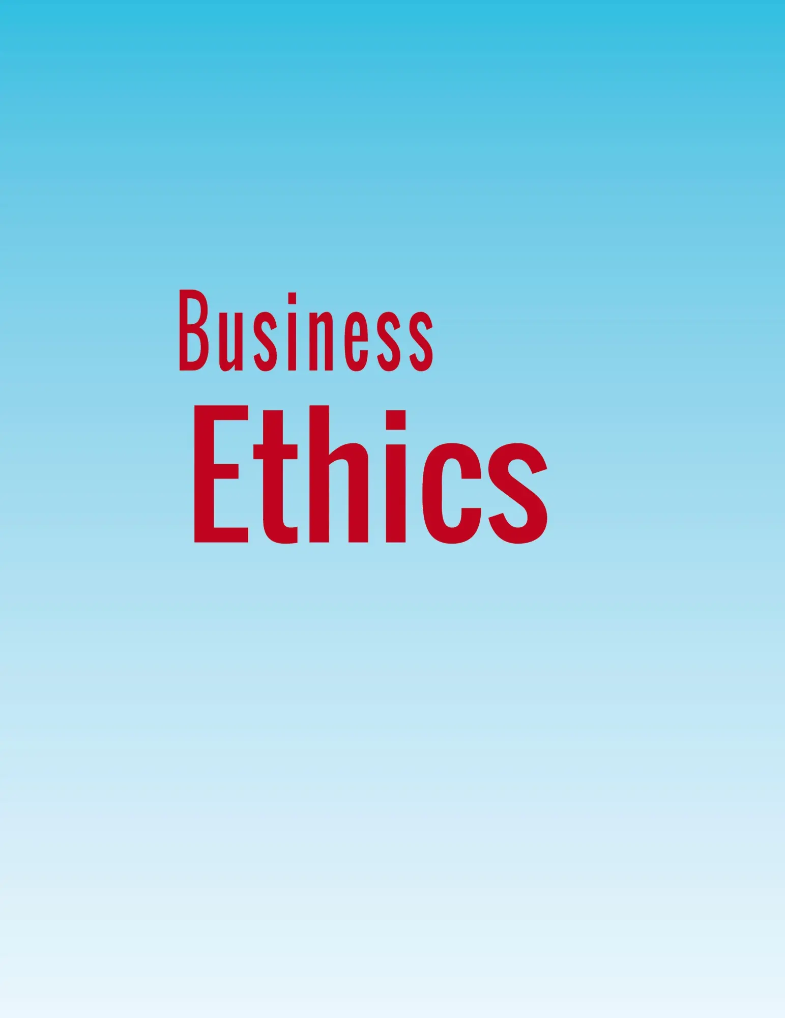 Cover: 9781680922837 | Business Ethics | Stephen M Byars (u. a.) | Taschenbuch | Englisch
