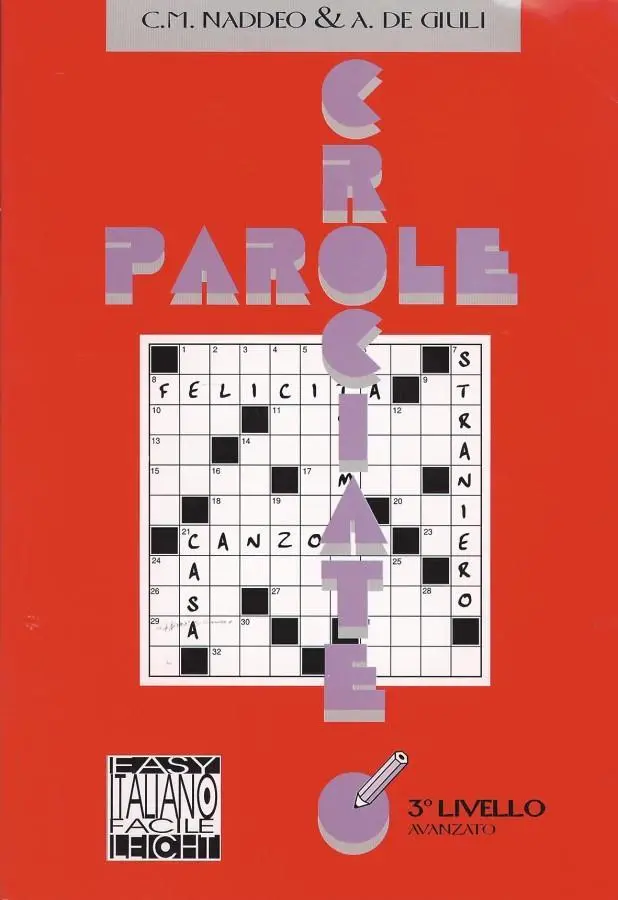 Cover: 9783190052837 | Parole crociate | Livello 3 avanzato, Parole crociate | Naddeo | 48 S.