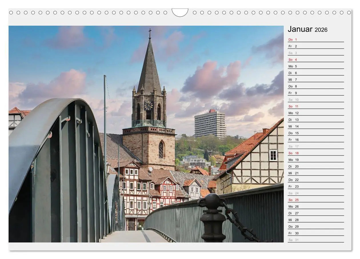 Bild: 9783457522837 | Rotenburg an der Fulda, ein Stadtrundgang (Wandkalender 2026 DIN A3...