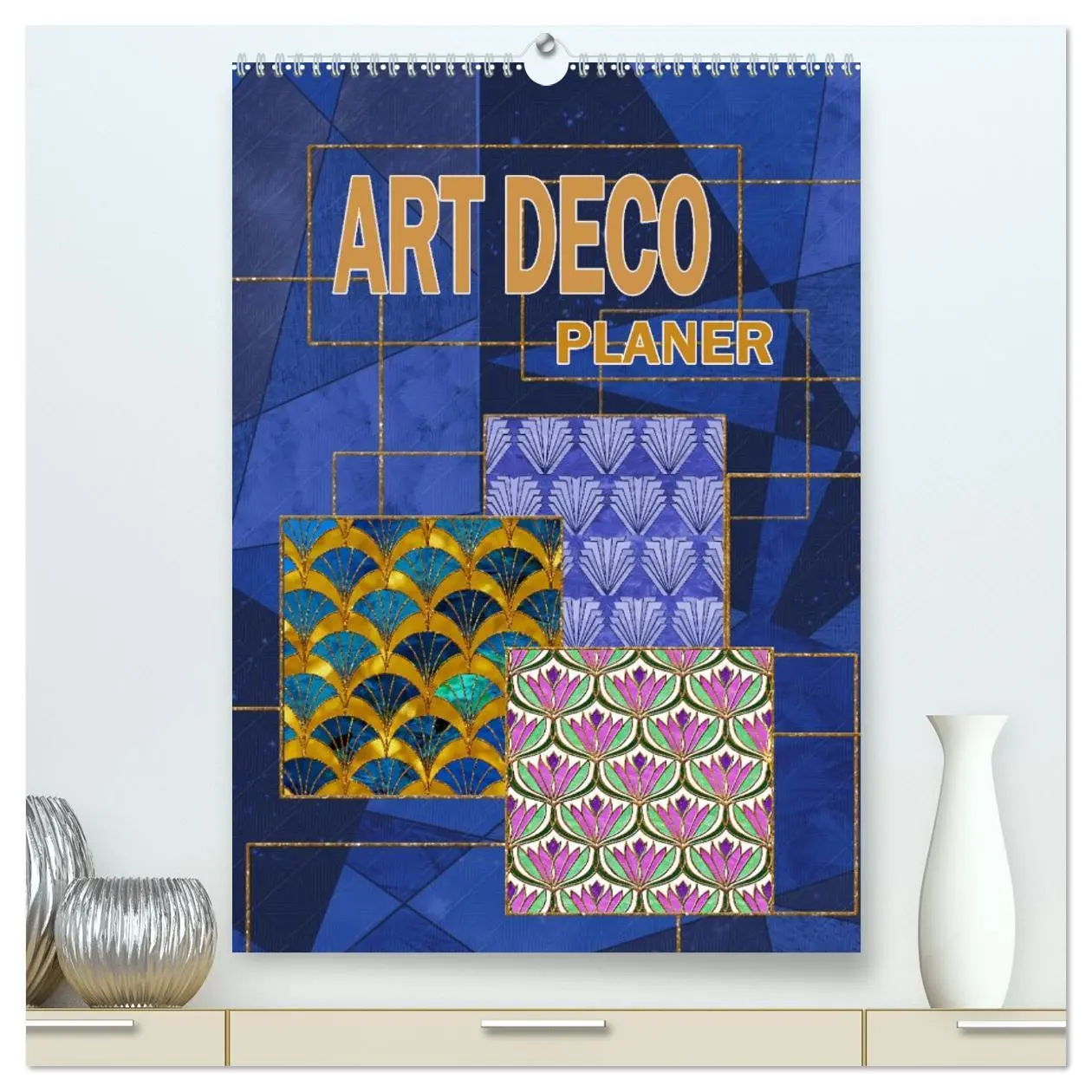 Cover: 9783516302837 | Art Deco Planer (hochwertiger Premium Wandkalender 2026 DIN A2...