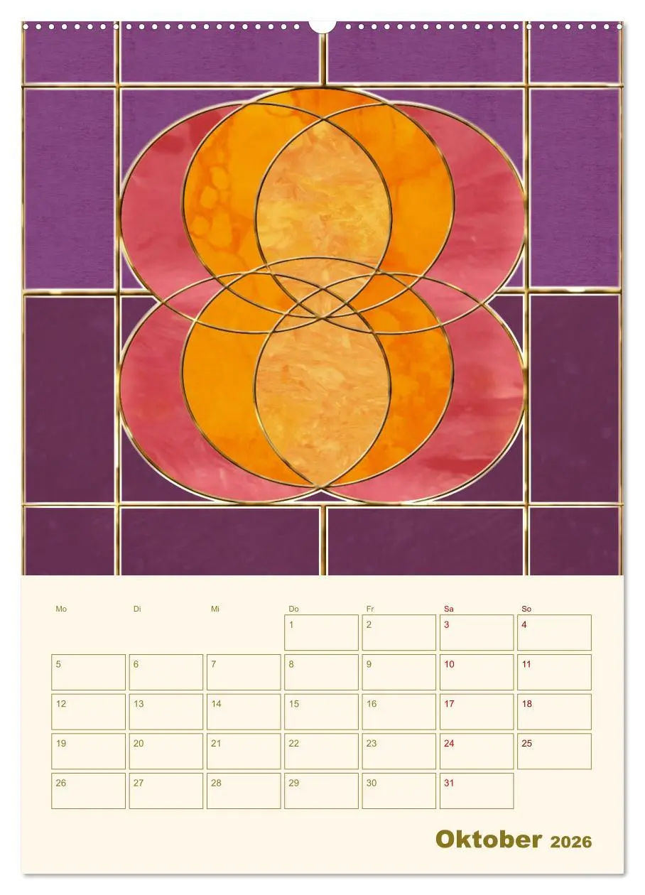 Bild: 9783516302837 | Art Deco Planer (hochwertiger Premium Wandkalender 2026 DIN A2...