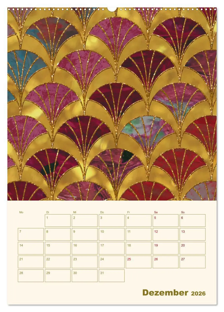 Bild: 9783516302837 | Art Deco Planer (hochwertiger Premium Wandkalender 2026 DIN A2...