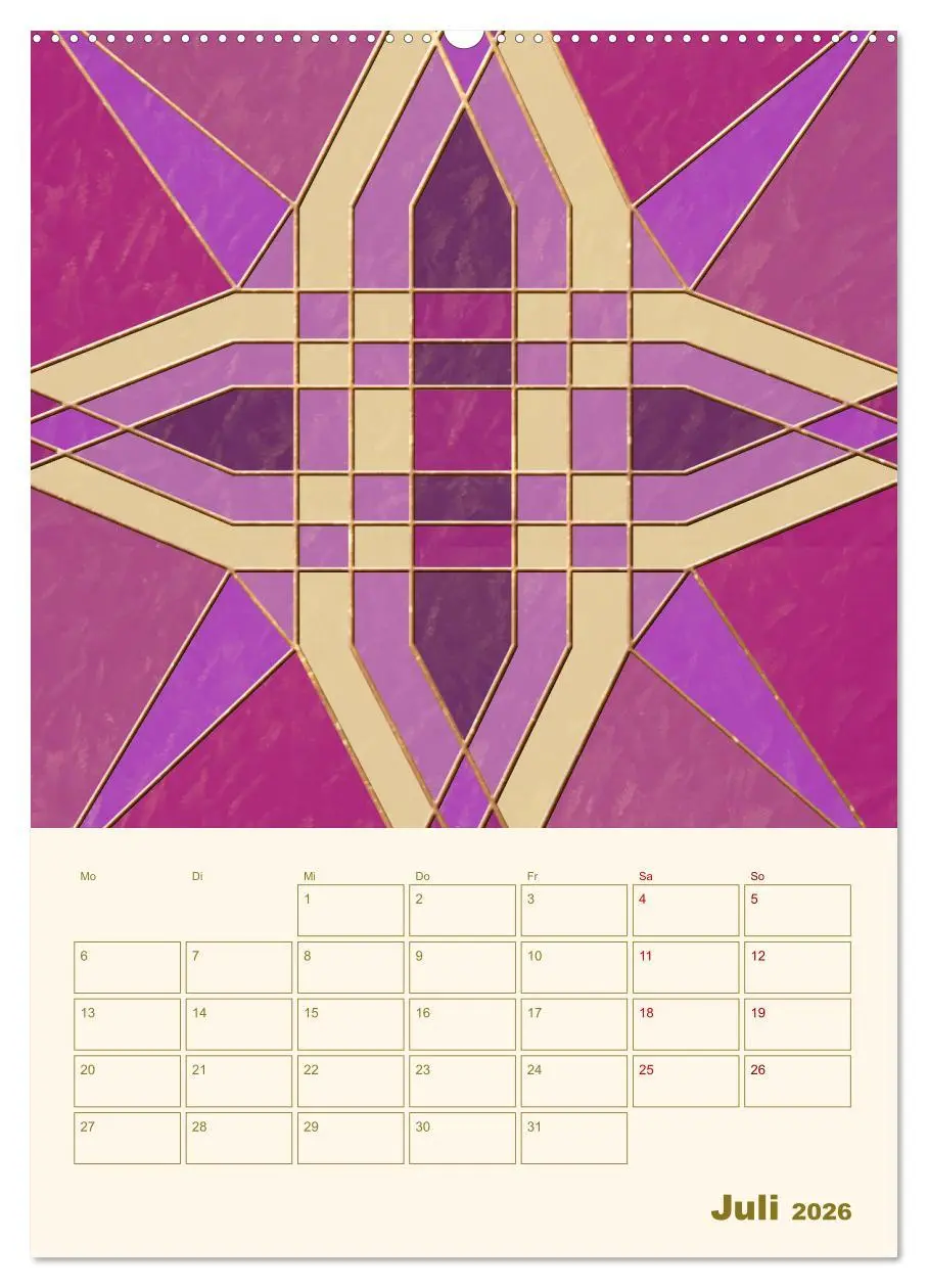 Bild: 9783516302837 | Art Deco Planer (hochwertiger Premium Wandkalender 2026 DIN A2...