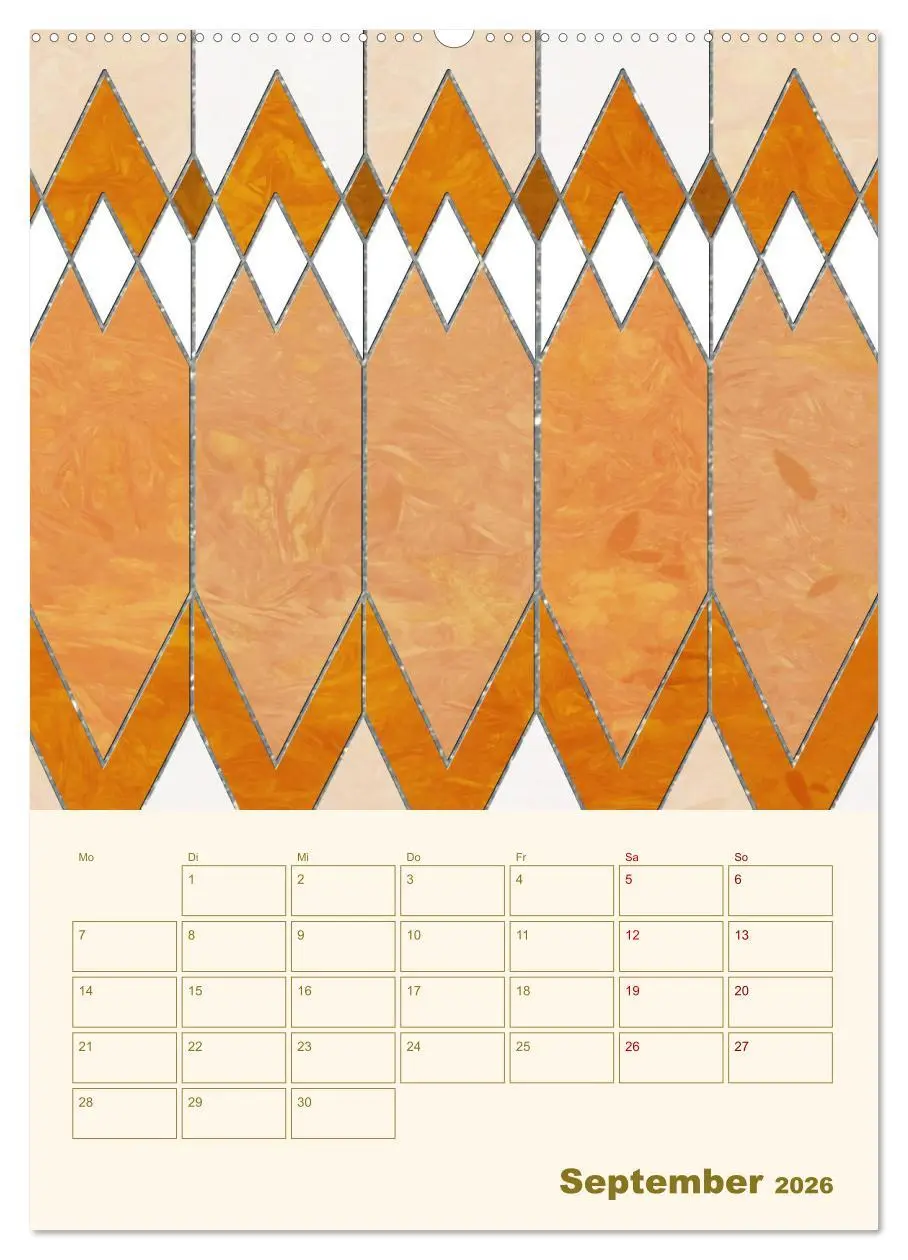 Bild: 9783516302837 | Art Deco Planer (hochwertiger Premium Wandkalender 2026 DIN A2...