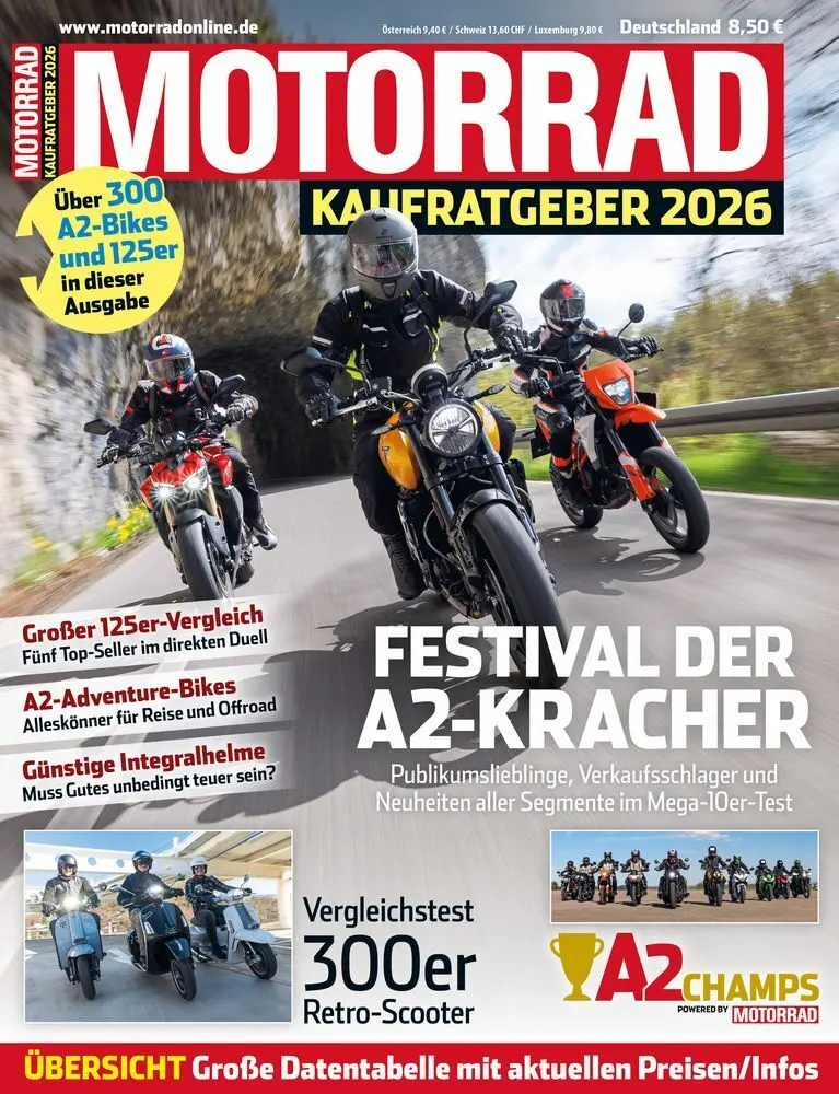 Cover: 9783613322837 | Motorrad Kaufratgeber - 01/2026 | Taschenbuch | 150 S. | Deutsch