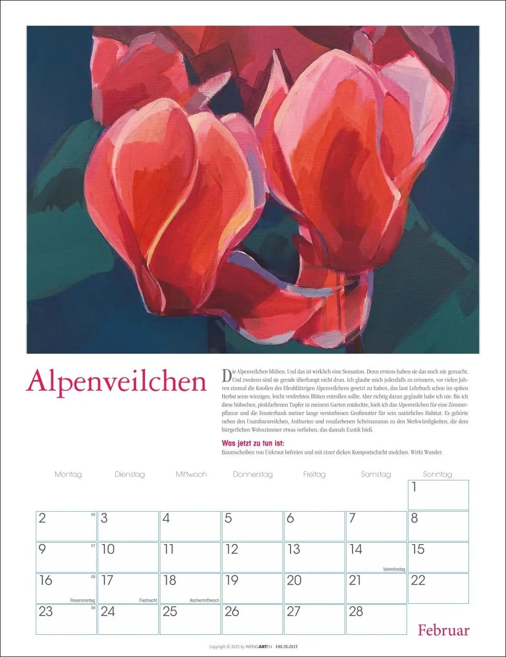 Bild: 9783839902837 | DIE ZEIT Neulich im Beet Kalender 2026 | Stefanie Flamm | Kalender