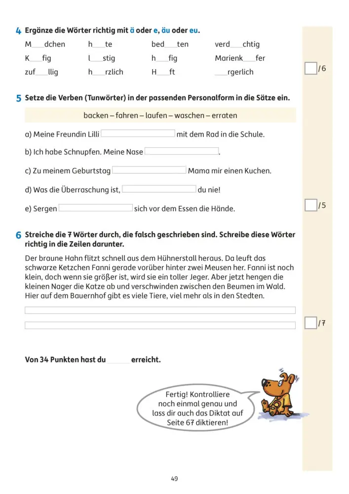 Bild: 9783881002837 | Tests in Deutsch - Lernzielkontrollen 3. Klasse | Ines Bülow | 96 S.