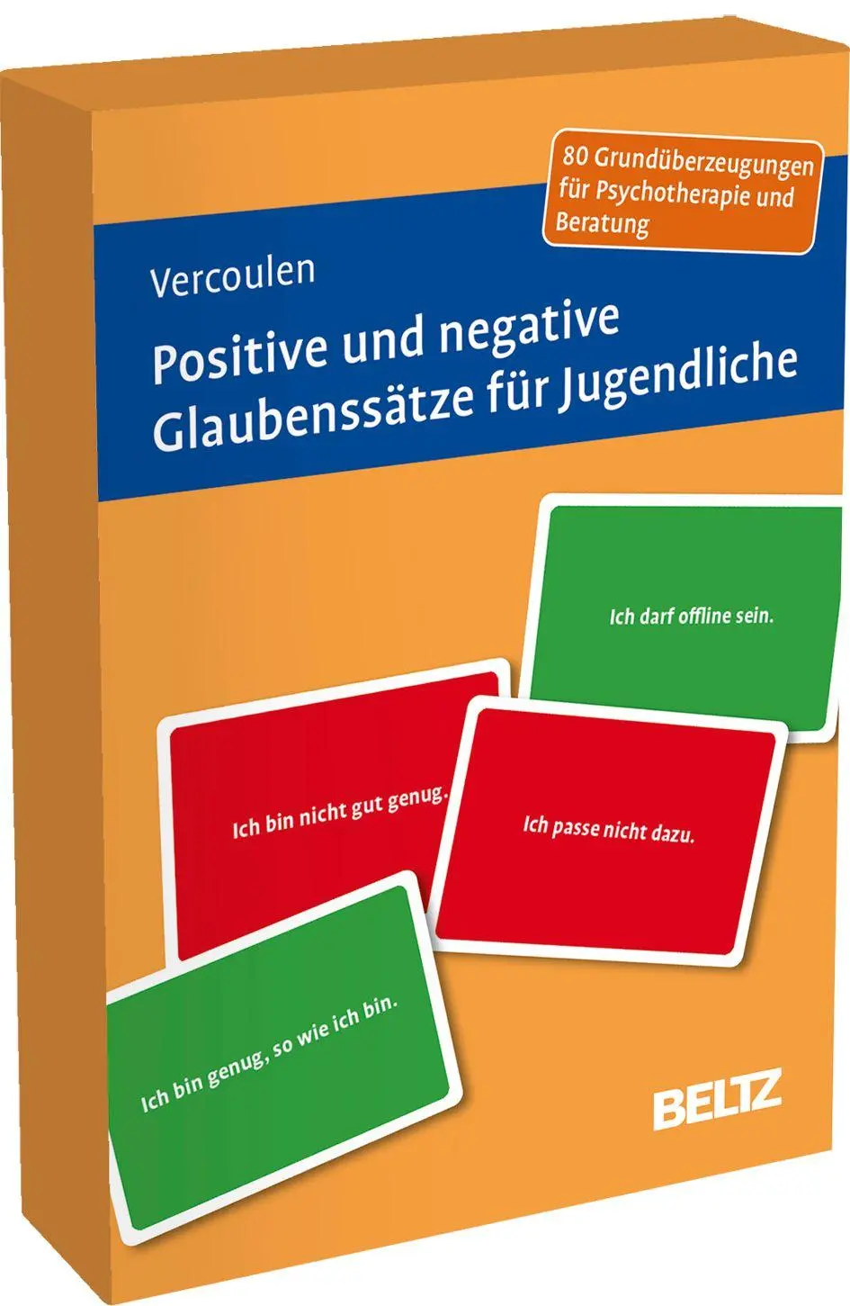 Cover: 4019172102937 | Positive und negative Glaubenssätze für Jugendliche | Vercoulen | Box
