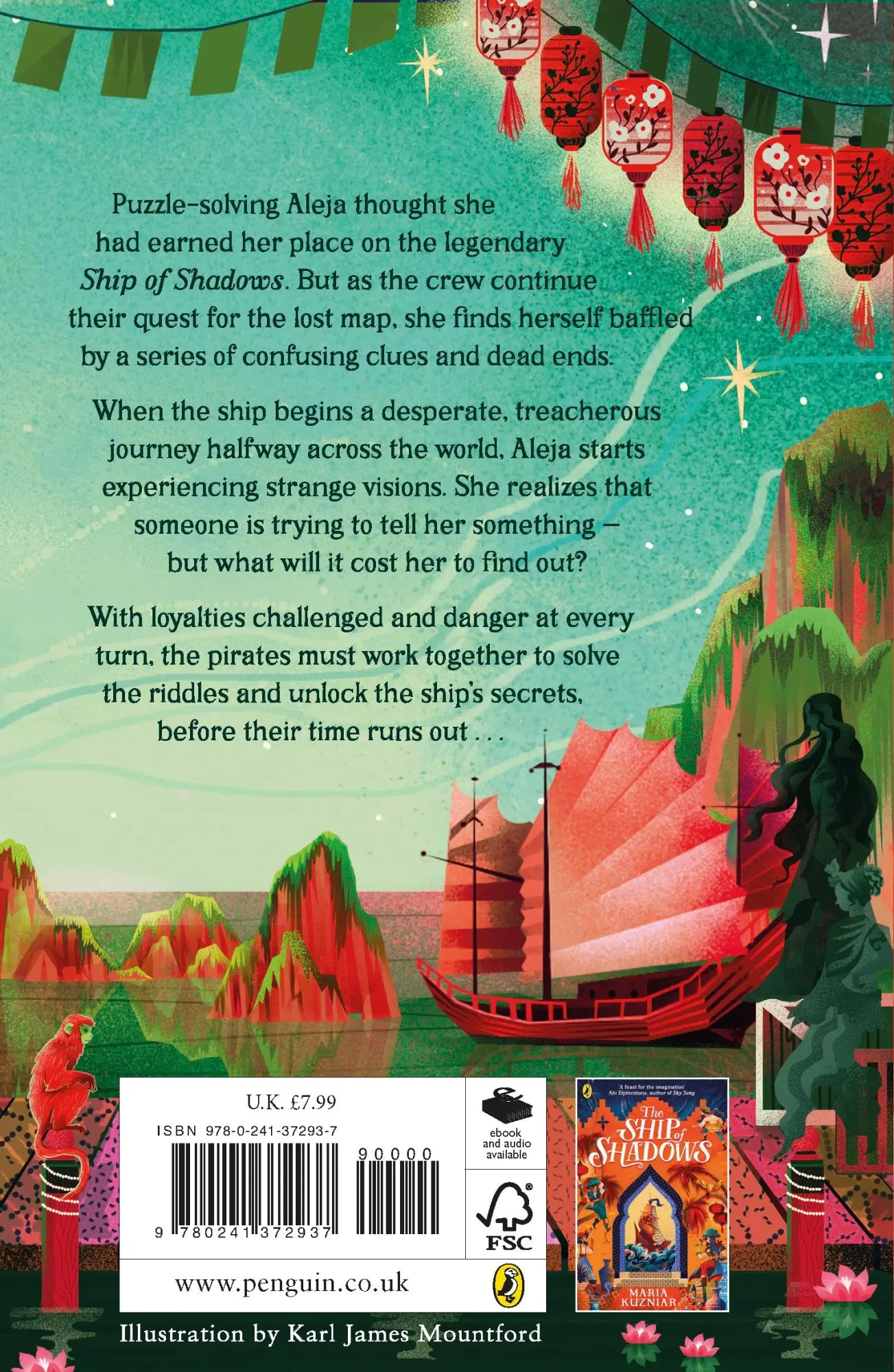 Rückseite: 9780241372937 | The Ship of Shadows: Secrets of the Stars | Maria Kuzniar | Buch