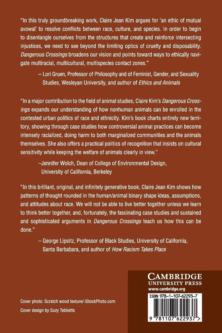 Rückseite: 9781107622937 | Dangerous Crossings | Claire Jean Kim | Taschenbuch | Englisch | 2017