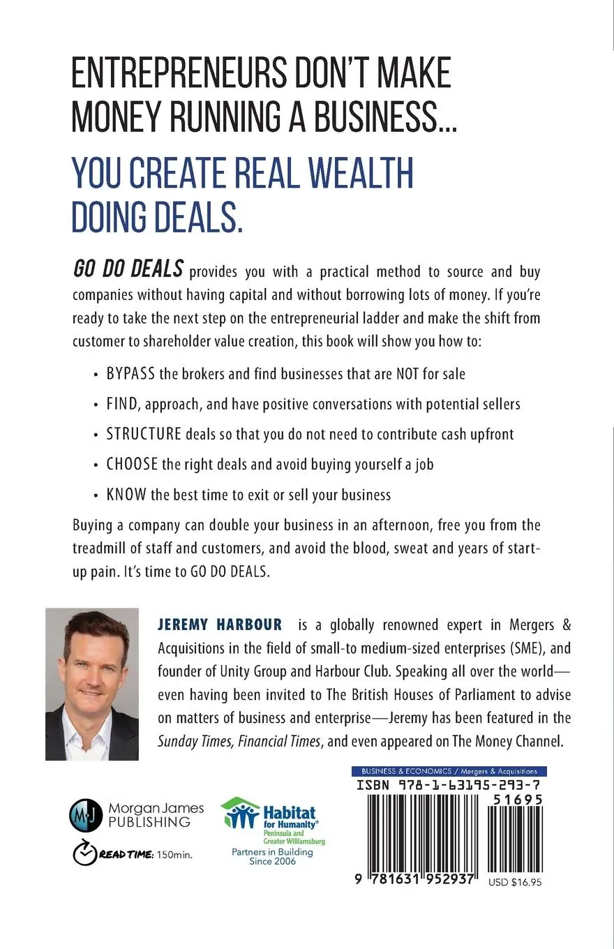Rückseite: 9781631952937 | Go Do Deals | The Entrepreneur's Guide to Buying &amp; Selling Businesses