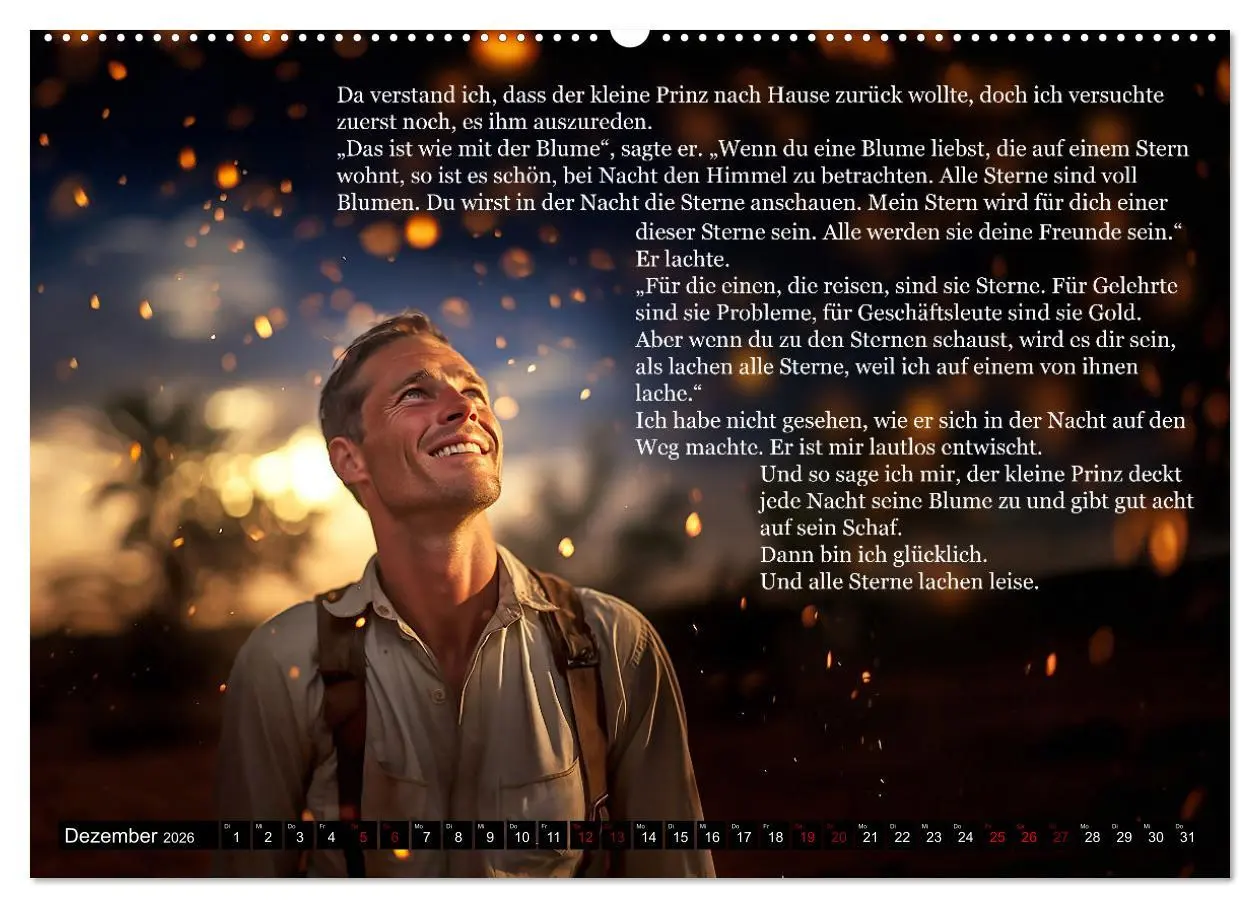 Bild: 9783457512937 | Die Reise des kleinen Prinzen (hochwertiger Premium Wandkalender...