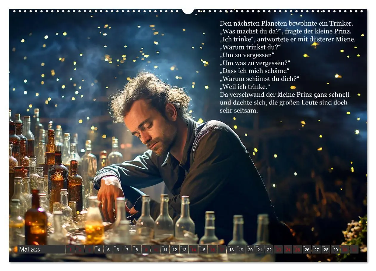 Bild: 9783457512937 | Die Reise des kleinen Prinzen (hochwertiger Premium Wandkalender...