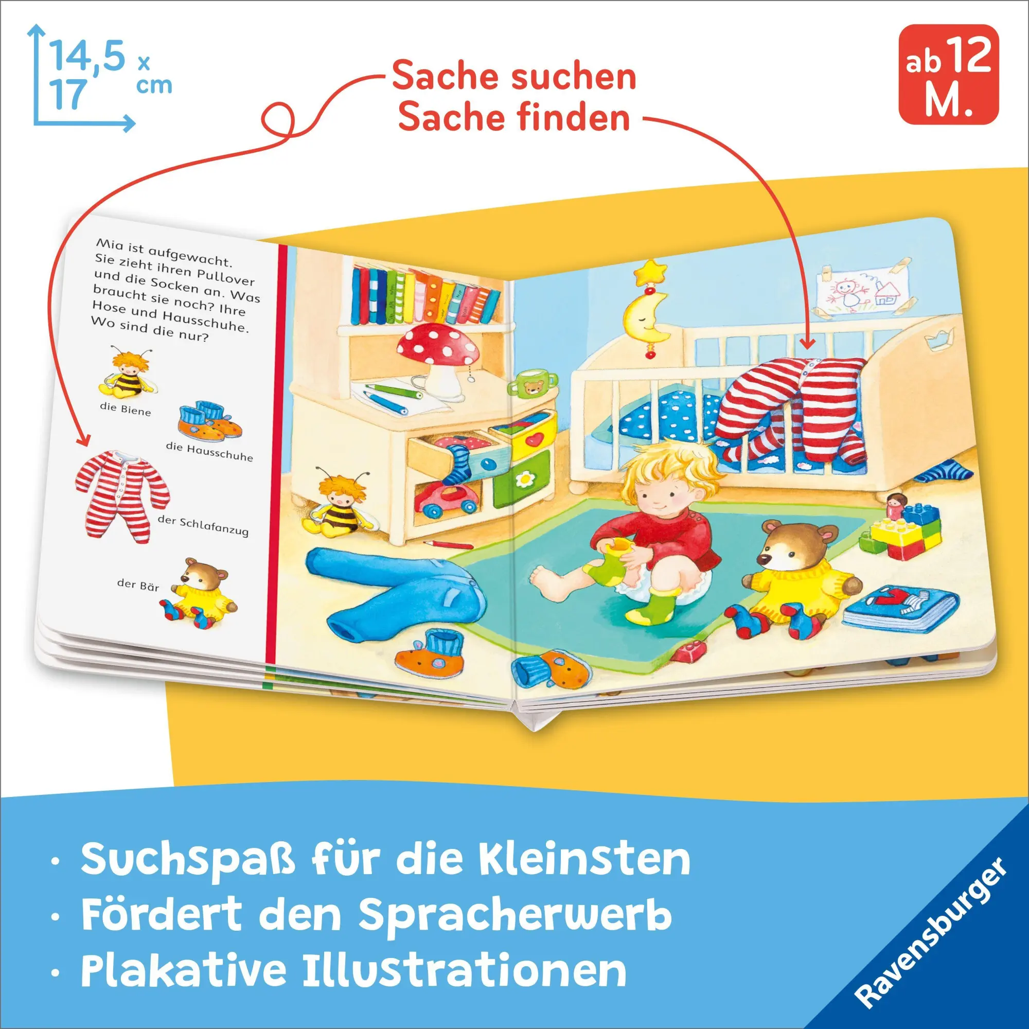 Bild: 9783473422937 | Mein erstes Sachen suchen: Mein Zuhause | Sandra Grimm | Buch | 16 S.