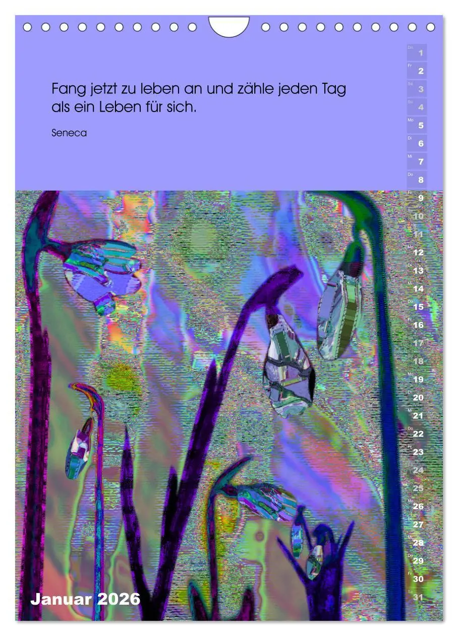 Bild: 9783516392937 | Philosophische Inspirationen Wandkalender 2026 (Wandkalender 2026...