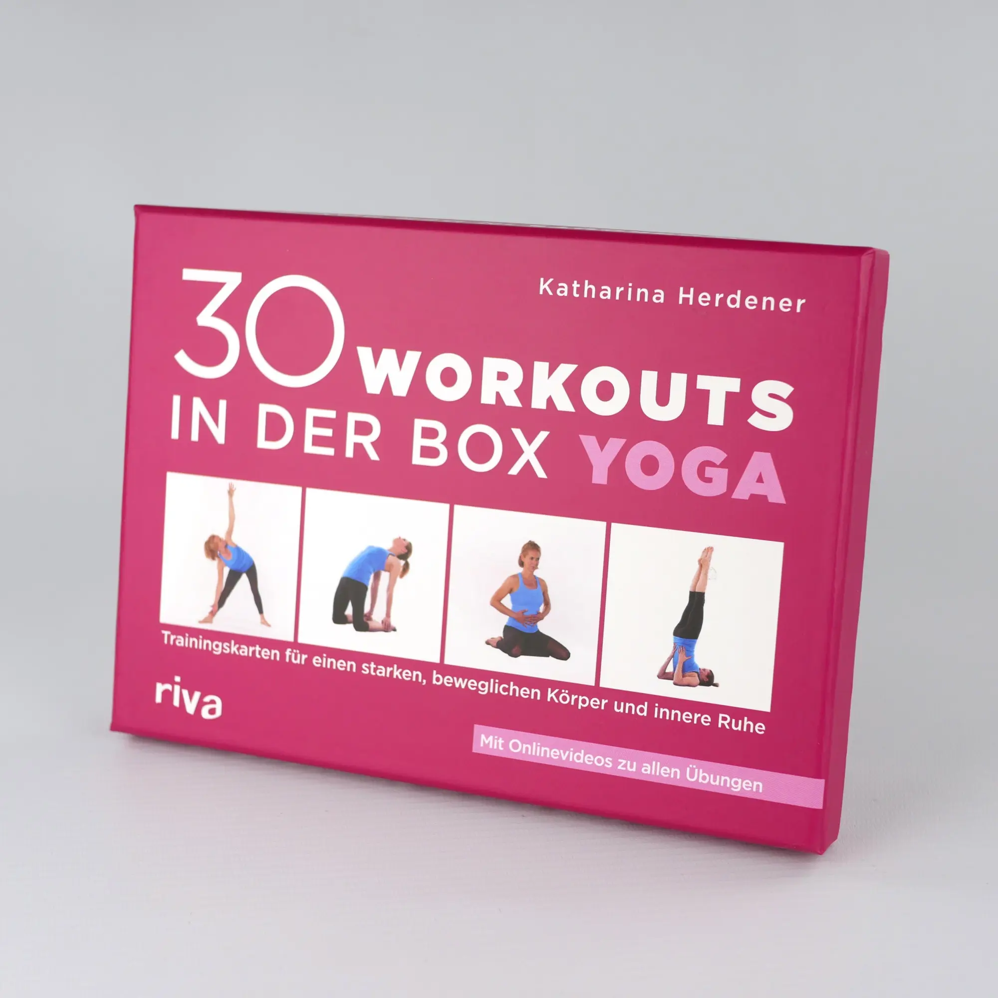Bild: 9783742322937 | 30 Workouts in der Box - Yoga | Katharina Herdener | Box | 30 Workouts
