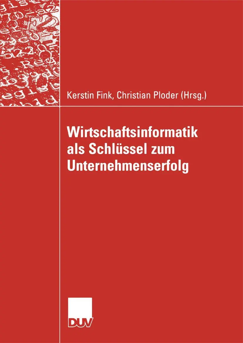 Cover: 9783835002937 | Wirtschaftsinformatik als Schlüssel zum Unternehmenserfolg | Buch | xi