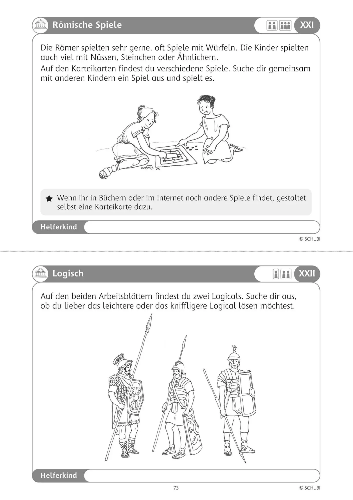 Bild: 9783867232937 | Römer. Werkstatt 3. / 4. Schuljahr | Bernd Jockweg | Taschenbuch