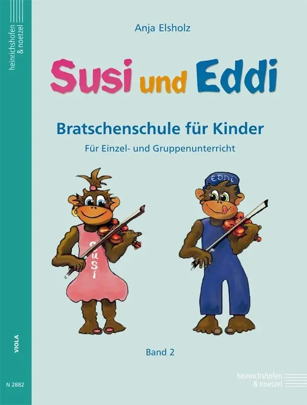 Cover: 9783938202937 | Susi und Eddi Bratschenschule für Kinder.Bd.2 | Anja Elsholz | Buch