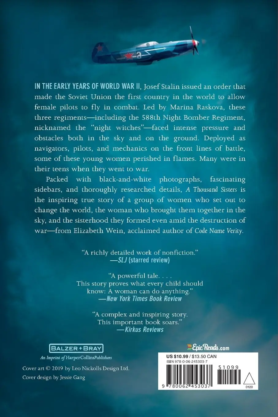 Rückseite: 9780062453037 | Thousand Sisters, A | Elizabeth Wein | Taschenbuch | Englisch | 2023
