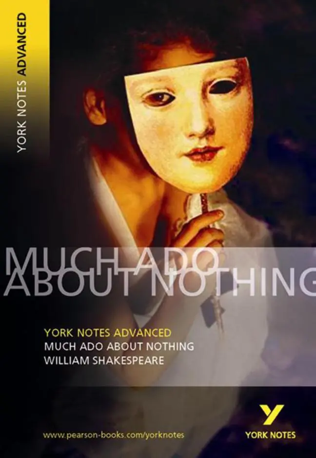 Cover: 9780582823037 | Much Ado About Nothing (York Notes Advanced) English Literature...