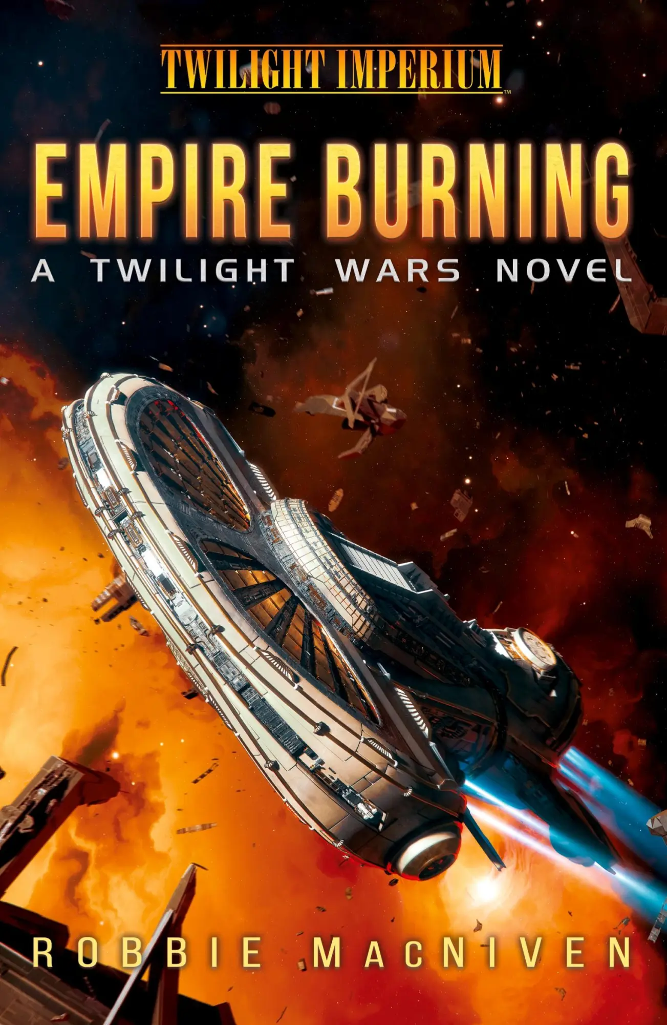 Cover: 9781839083037 | Empire Burning | A Twilight Wars Novel (Volume 2) | Robbie Macniven