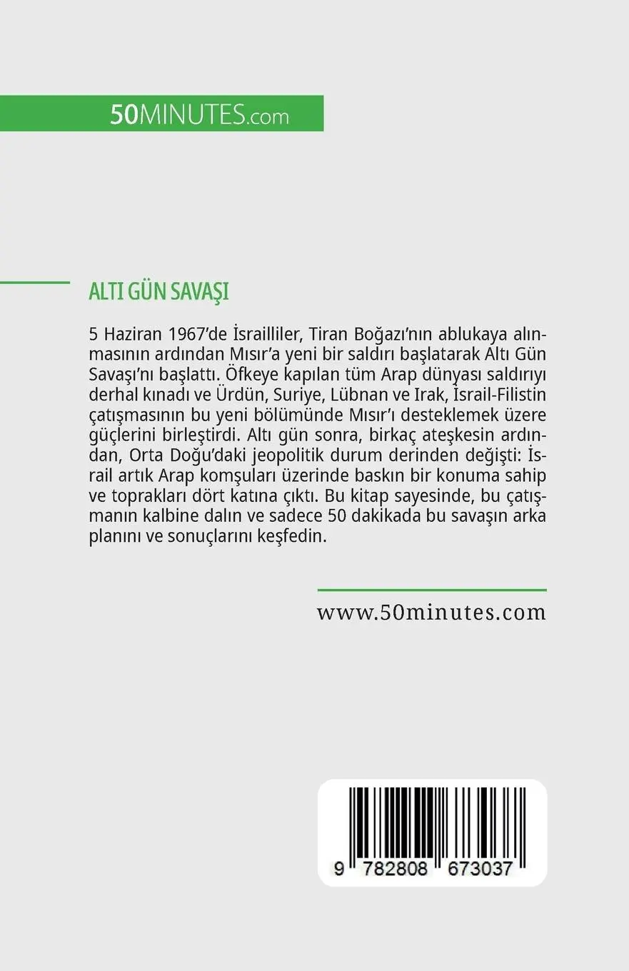 Rückseite: 9782808673037 | Alt¿ Gün Sava¿¿ | ¿srail-Filistin çat¿¿mas¿nda kilit bir bölüm | Buch