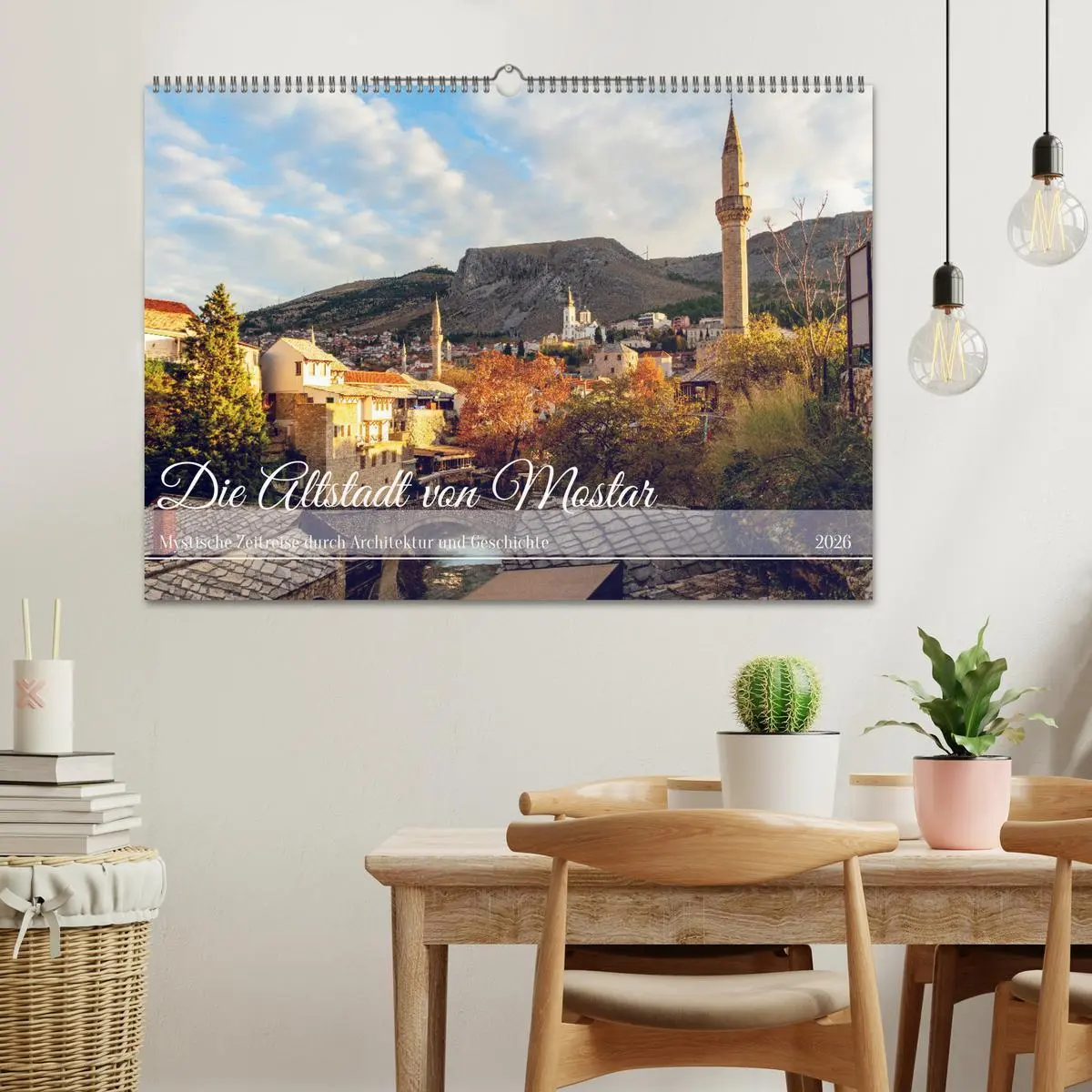 Bild: 9783457403037 | Die Altstadt von Mostar (Wandkalender 2026 DIN A2 quer), CALVENDO...