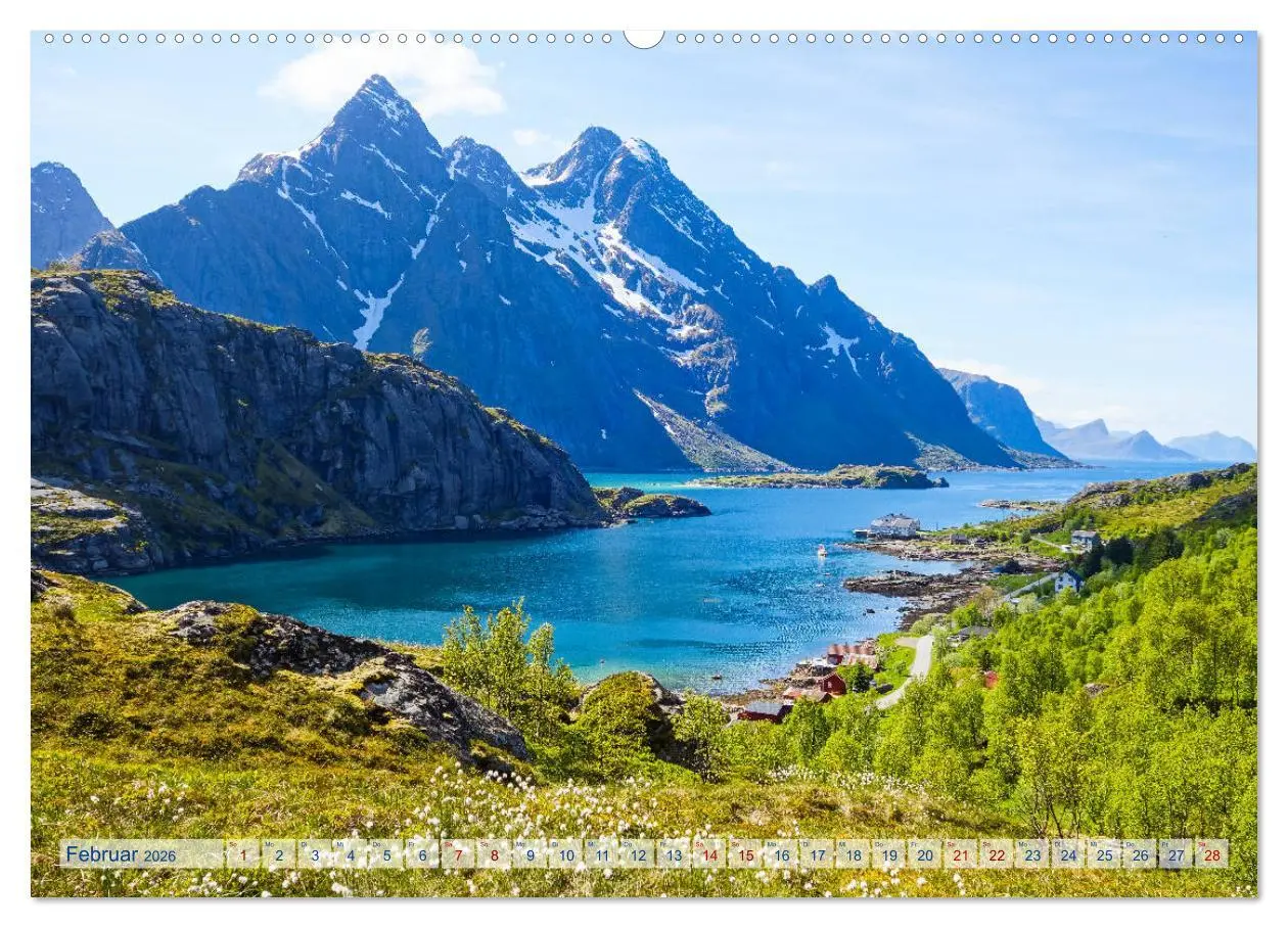 Bild: 9783457883037 | Die Lofoten - Eine Bilder-Reise (Wandkalender 2026 DIN A2 quer),...