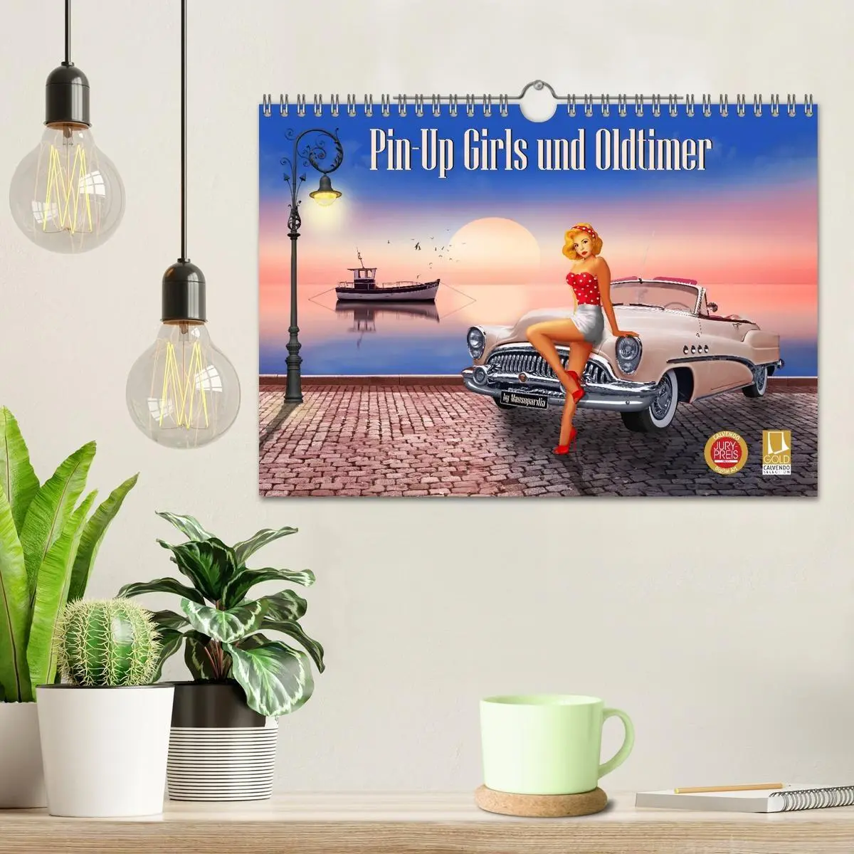 Bild: 9783516043037 | Pin-Up Girls und Oldtimer by Mausopardia (Wandkalender 2026 DIN A4...