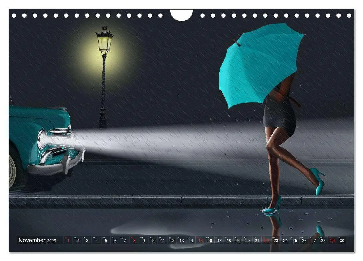 Bild: 9783516043037 | Pin-Up Girls und Oldtimer by Mausopardia (Wandkalender 2026 DIN A4...