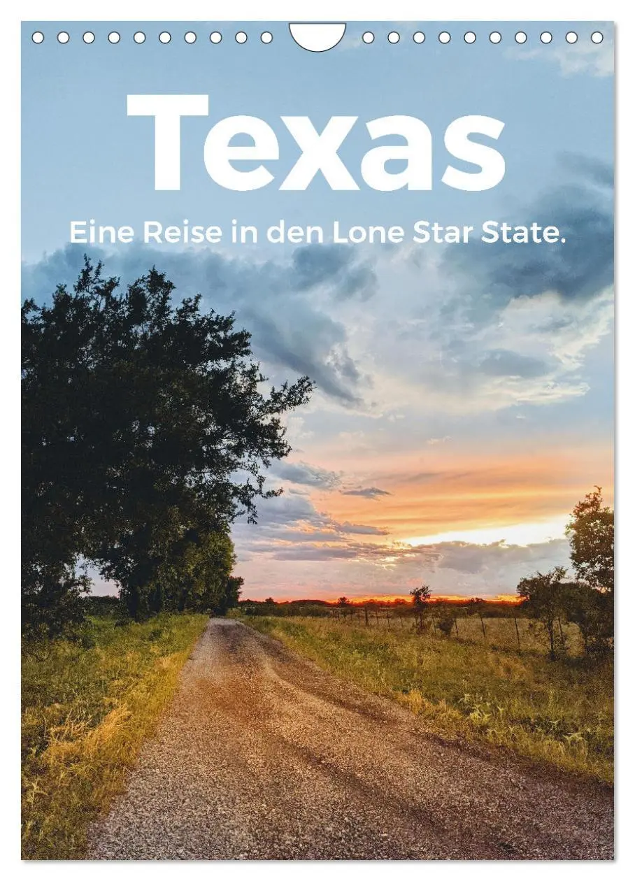 Cover: 9783516353037 | Texas - Eine Reise in den Lone Star State. (Wandkalender 2026 DIN...