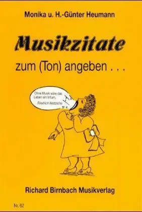 Cover: 9783920103037 | Musikzitate zum (Ton) angeben | Monika Heumann (u. a.) | Taschenbuch