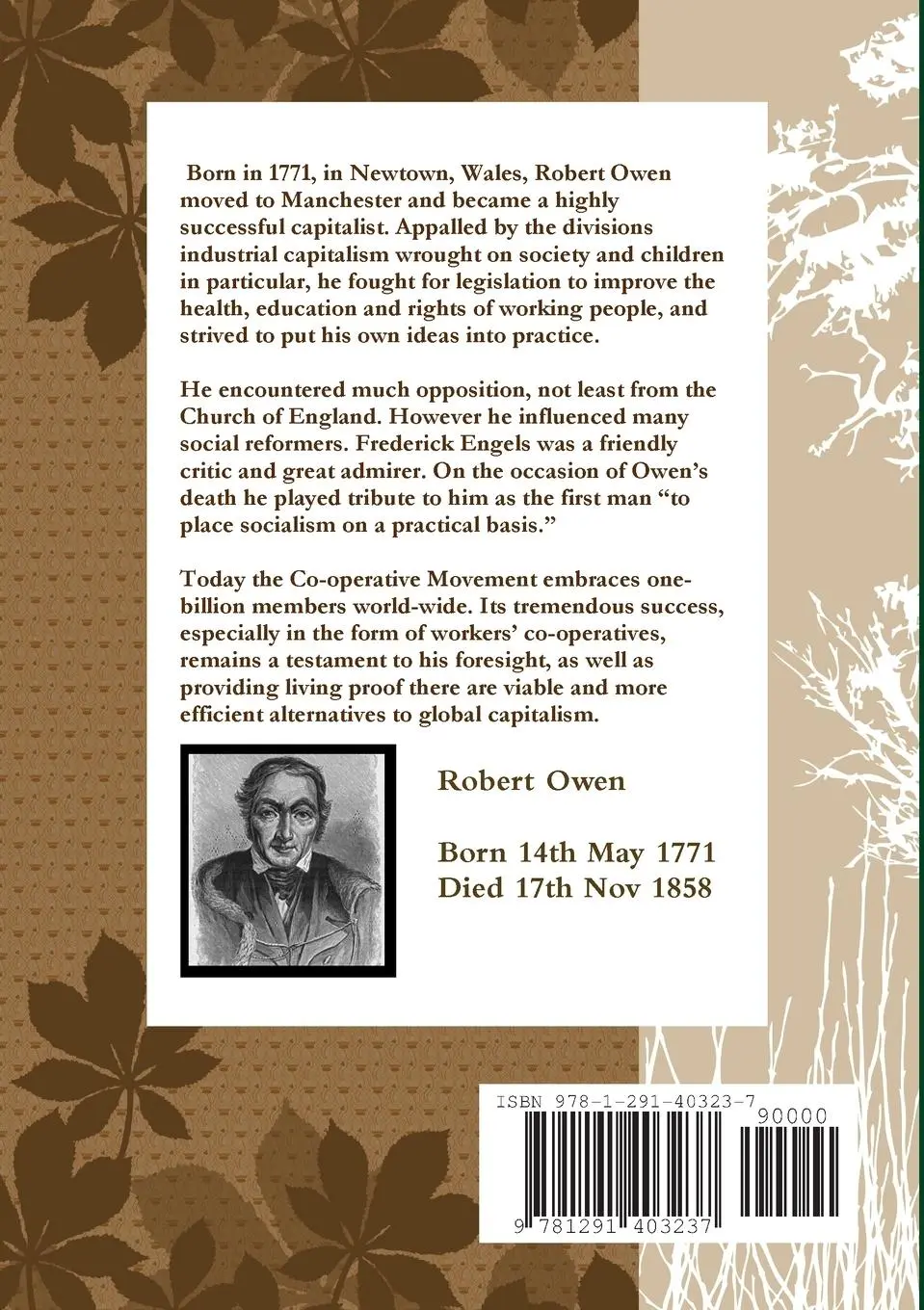 Rückseite: 9781291403237 | The Life, Times &amp; Labours of Robert Owen | Lloyd Jones | Taschenbuch