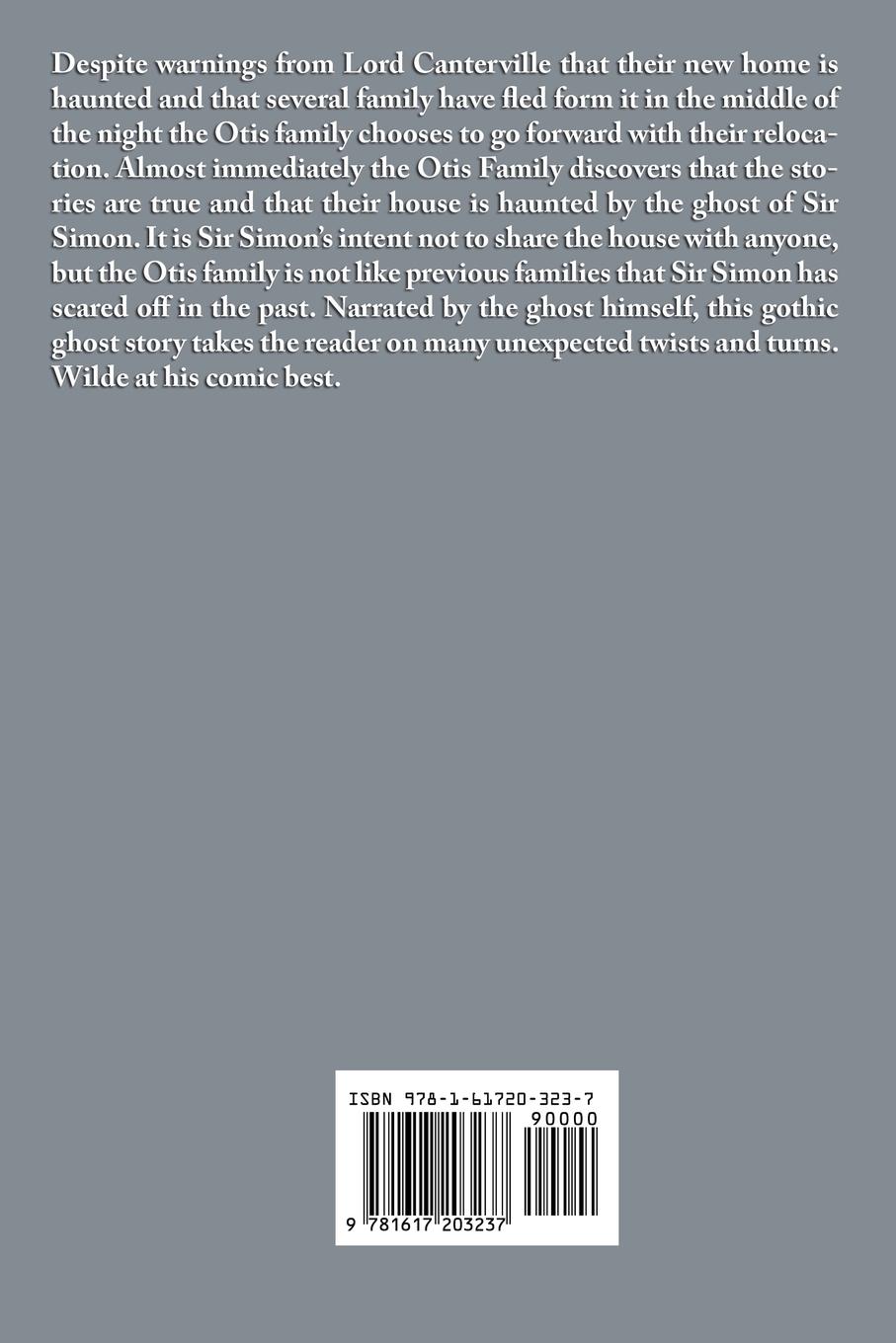 Rückseite: 9781617203237 | The Canterville Ghost | Oscar Wilde | Taschenbuch | Englisch | 2011