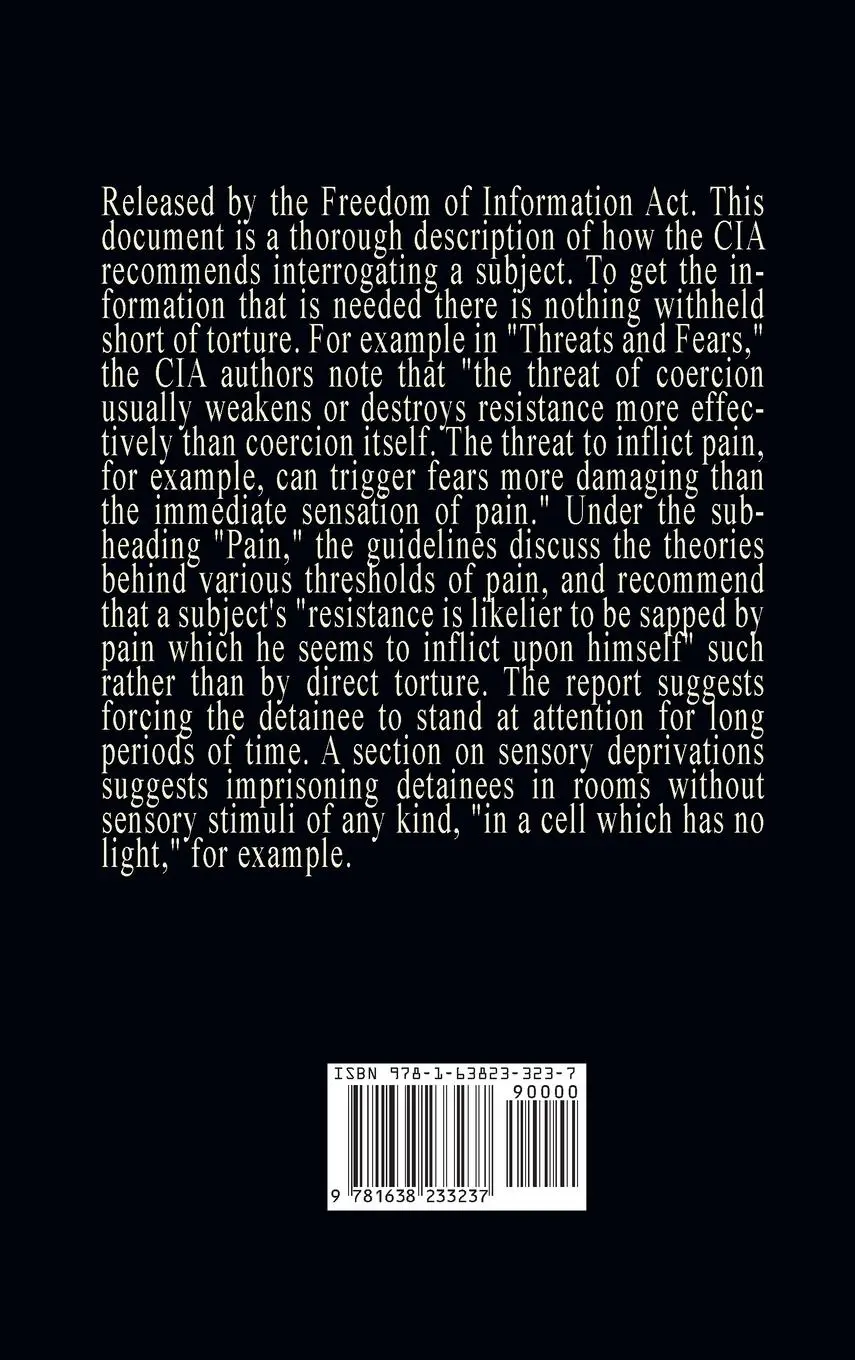 Rückseite: 9781638233237 | The CIA Document of Human Manipulation | Agency (u. a.) | Buch | 2022