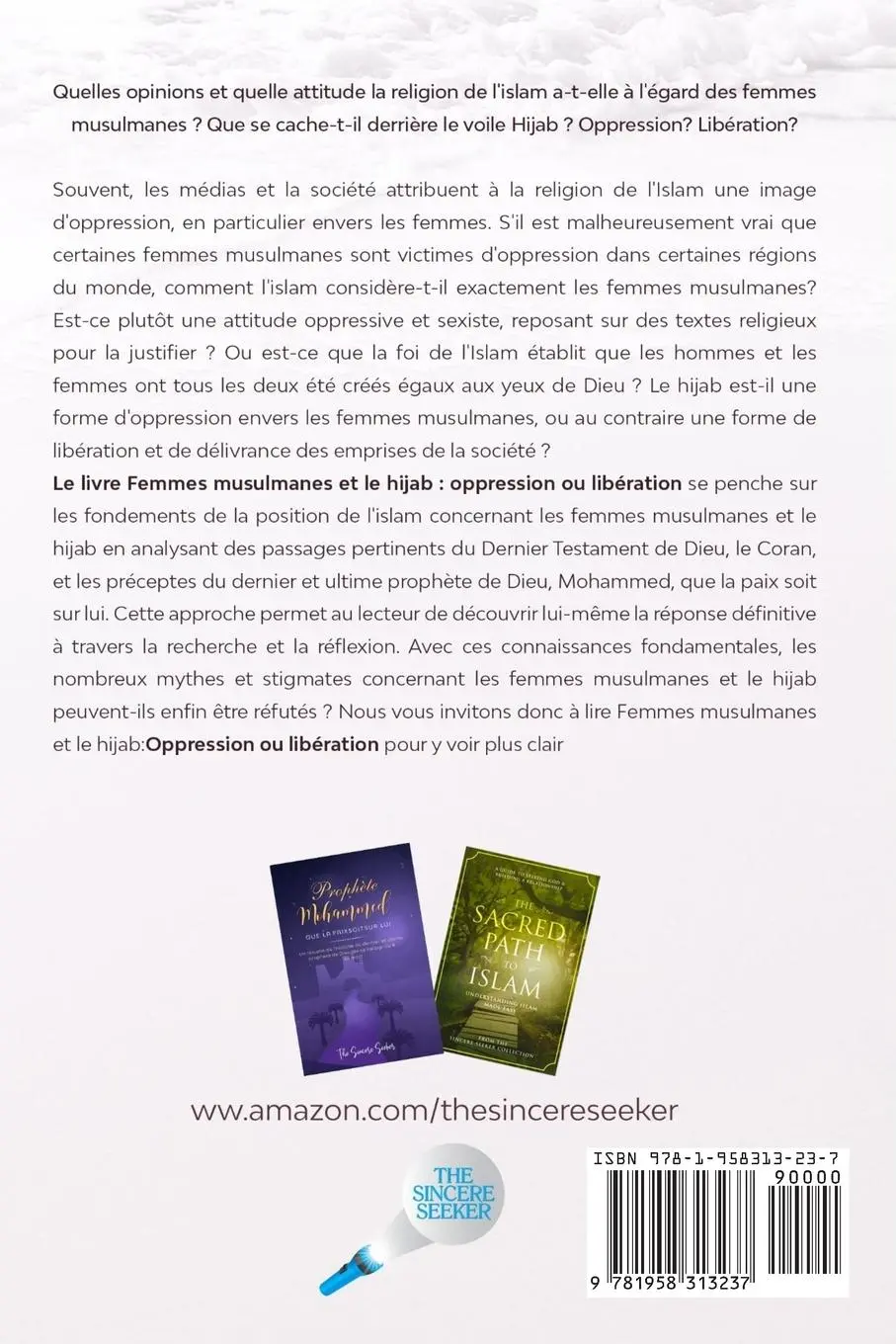 Rückseite: 9781958313237 | Les femmes musulmanes et le hijab | Oppression ou libération | Buch