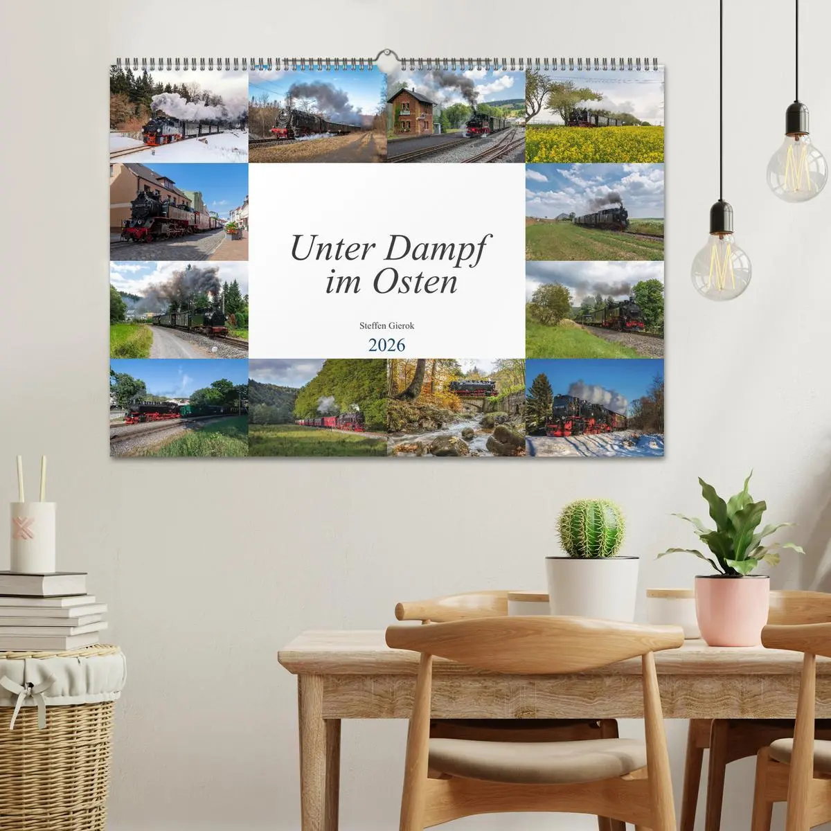 Bild: 9783457623237 | Unter Dampf im Osten (Wandkalender 2026 DIN A2 quer), CALVENDO...